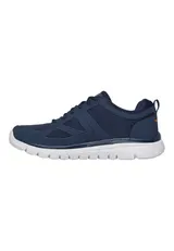 Skechers Herren Burns Agoura Sneaker Navy Orange – Bild 5