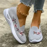 Damen Sneaker Slip On Schlupfschuhe Freizeit Laufschuhe Turnschuhe Sportschuhe – Bild 6