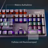 SET: Mechanische USB Gaming Tastatur RGB LED & Ergonom. Funkmaus QWERTZ Layout – Bild 3