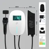 EV Ladegerät 11KW Wallbox 7m Ladekabel Typ 2 Heim Ladestation 6-16A APP 400V – Bild 9