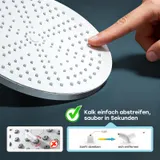 Edelstahl Höhenverstellbares Duschset, Duschsystem Regendusche mit Handbrause – Bild 8