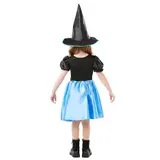 HEXE KOSTÜM & HUT KINDER # Halloween Karneval Kleid Mädchen Hexenhut Mittelalter – Bild 3