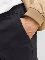 Jack & Jones Herren Stoffhose Chino-Hose - JpstMarco JjBowie Slim-Fit – Bild 7