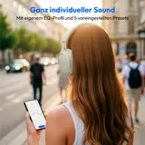 MEDION LIFE HX1 Plus Over Ear Kopfhörer Bluetooth ANC Wireless monochrome – Bild 2