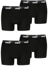 Puma Boxershorts Schwarz Basic Boxer Short Unterhosen Trunk 2 4 6 8 10 er Pack – Bild 1