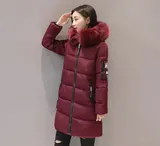 Winter Hooded Parka Damen Winter Jacke Stepp Mantel Steppjacke Langejacke Warm – Bild 10