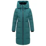 Navahoo Damen Winter Steppmantel Winterjacke gesteppt warm gefüttert Kapuze N094 – Bild 6