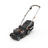 Rasenmäher Elektro 500m² WG737E, 37cm bürstenlos, 2x 4.0Ah Akkus, randnah – Bild 3