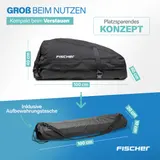 Dachbox Auto faltbar FISCHER Dachtasche 270 Liter Vol. 100x40x80 wasserabweisend – Bild 3
