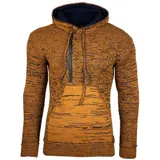 Baxboy Top Herren Winter Kapuzenpullover Pulli Sweatshirt Jacke RN-13277 Neu – Bild 3