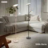 LED Stehlampe CCT Lesearm Dimmbar Wohnzimmer Büro Stehleuchte Leselampe – Bild 10