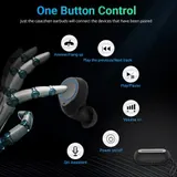 Bluetooth 5.0 True Wireless Headset Wasserdicht Stereo TWS Ohrhörer Ladecase – Bild 4