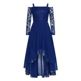 Mädchen Festlich Kleid für Prinzessin Spitze Kleider Hochzeit Blumenmädchenkleid – Bild 12