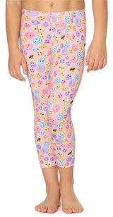 Merry Style Mädchen Capri Leggings 3/4 Sport Training Fitness Baumwolle 110-158 – Bild 1
