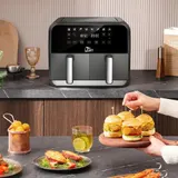 8L Heißluftfritteuse XXL Airfryer Fritteusen Heißluft Ofen Fritteuse Digitale – Bild 9