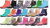 Ladeheid Damen Kurze Gummistiefel Gummistiefeletten Boots für Frauen (36-42) – Bild 3