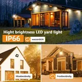 LED Strahler Außen Fluter 10W-100W mit Bewegungsmelder Scheinwerfer Garten Lampe – Bild 6
