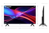 40 Zoll Fernseher (101 cm) Full HD Roku TV – HDR10, USB, WLAN - SHARP 40GD2225E – Bild 8