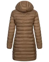 Winter Jacke Steppjacke Parka Lange Kapuzenjacke Steppmantel Outdoor – Bild 2