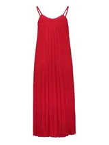 Hailys Damen Plissee Kleid Rot Sommerkleid Trägerkleid Elegant Freizeit XS - XXL – Bild 4