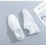 Damen Turnschuhe Komfort Sneaker Schnürung Sportschuhe Klassisch Freizeitschuhe – Bild 3
