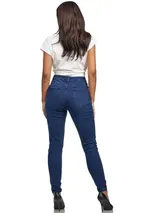 Tazzio Jeans Damen High Waist Skinny Fit Jeanshose Stretch Denim Hose – Bild 3