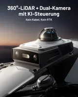 Mammotion LUBA Mini 2 AWD 1500 Mähroboter ohne Kabel bis 1500m² 80% Steigung APP – Bild 2