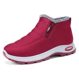Herren Damen Warm Gefüttert Stiefel Stiefeletten Schuhe Schneeschuhe Winterboots – Bild 1