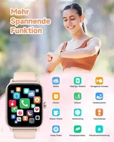 Blackview Smartwatch Herren Damen Fitness Tracker Herzfrequenz Pulsuhr Blutdruck – Bild 11