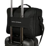 Herren Groß Umhängetasche Schultertasche Arbeitstasche Tasche Schwarz Nylon XXL – Bild 11