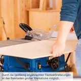 Scheppach Tischkreissäge HS100S 2000 W, mit Untergestell, 2 Tischverbreiterungen – Bild 9