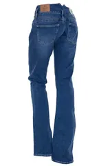 Herrlicher Pearl Boot Cut Stretchjeans Damen Denim Blau – Bild 2
