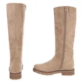Damen Stiefel mit Reißverschluss Ital-Design 3050 in Hellbraun – Bild 5