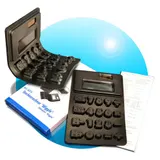 DIGITAL SOLAR Tisch Taschenrechner Tischrechner FLEX Wiggle Tasten RECHNER – Bild 1