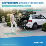 FISCHER Kupplungs Fahrradträger RoadLine Black 2 E-Bikes 60kg Fahrräder klappbar – Bild 5