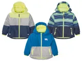 Kleinkinder Jungen Schneejacke mit Kapuze Jacke Winterjacke Armstulpen NEU – Bild 2