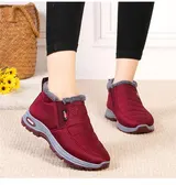 Herren Damen Warm Gefüttert Stiefel Stiefeletten Schuhe Schneeschuhe Winterboots – Bild 4