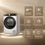 Hisense Wärmepumpentrockner 8kg Wäschetrockner 16 Programme WLAN AutoDry Display – Bild 3