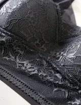 [6 Farben] Damen Spitzen BH mit Schale ohne Bügel Bustier Komfort Push Up Sexy ♥ – Bild 10
