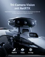 Mammotion LUBA Mini 2 AWD 1000 Mähroboter ohne Kabel bis 1000m² 80% Steigung APP – Bild 2