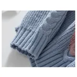 Damen Rund Hals Pullover Pulli Sweater Strickpullover Langarm Oberteile NEW – Bild 8