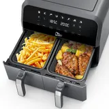 8L Heißluftfritteuse XXL Airfryer Fritteusen Heißluft Ofen Fritteuse Digitale – Bild 2