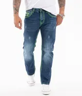 Rock Creek Herren Jeans Hosen Comfort Fit dicke Naht Denim Blau Herrenjeans M70 – Bild 5