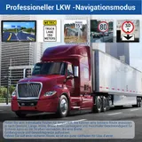 XGODY 9'' Zoll 16G Auto Navigationsgerät für LKW PKW BUS GPS Navi Navigation POI – Bild 6