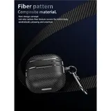 Für Huawei FreeClip2 Kopfhörer Hülle Kohlefaser Textur Flip Cover PC Aufbau – Bild 7