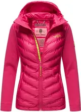 Navahoo Damen Fleece Hybrid Jacke Wanderjacke Kapuzenjacke Trekkingjacke B852 – Bild 1