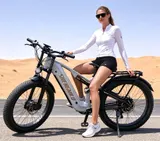 Gebraucht 2000W E-Mountainbike Elektrofahrrad Dual Motor E-bike 48V25Ah Ölbremse – Bild 14