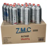 28x Butan Gas Kartusche 227g Gaskartuschen Bunsenbrenner Campingkocher Gaskocher – Bild 1