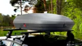 Dachbox 132x78x34,5 + Dachträger  Audi A4 B7 2004-2008 Mit Dachreling – Bild 7