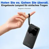 9000000mAh Power Bank USB C Schnellladegerät Externer Batterie Ladegerät Handy – Bild 13
